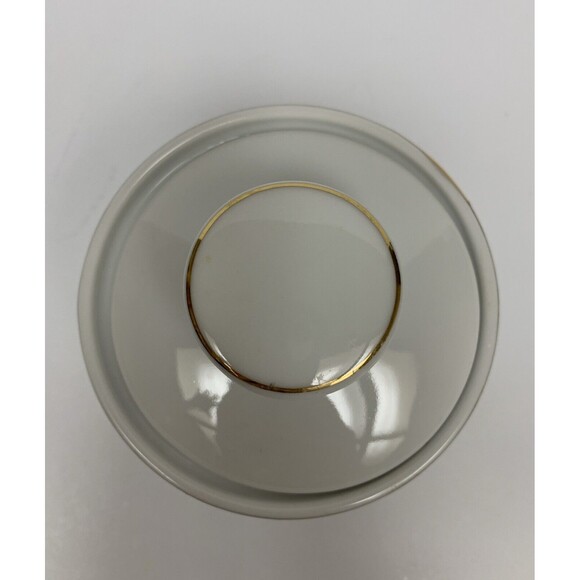 American Atelier Heavenly Hosts Sugar‎ Porcelain Container Cherub Angels Gold - Picture 3 of 5